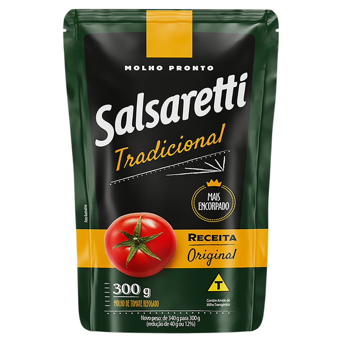 Molho De Tomate Salsaretti Tradicional Sachê 300g